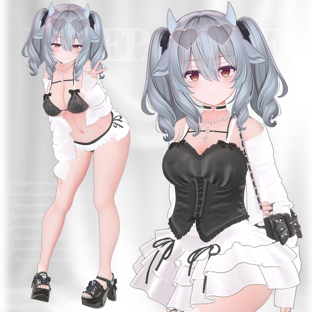 【9アバター対応】Lace Palette