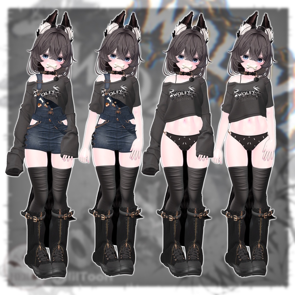 【9アバター対応】Wolfy – ウルフィ –