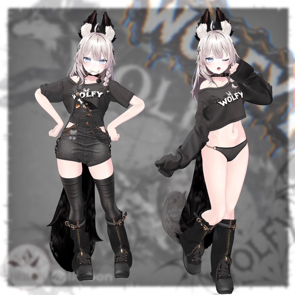 【9アバター対応】Wolfy – ウルフィ –