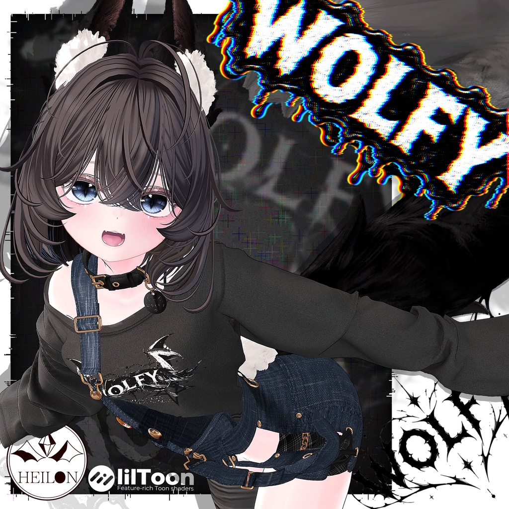 【9アバター対応】Wolfy – ウルフィ –