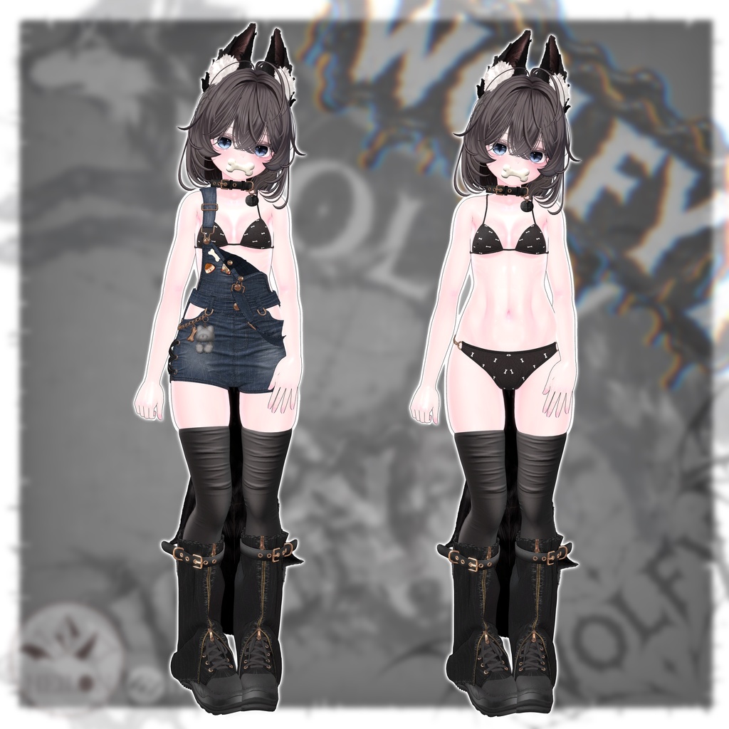 【9アバター対応】Wolfy – ウルフィ –