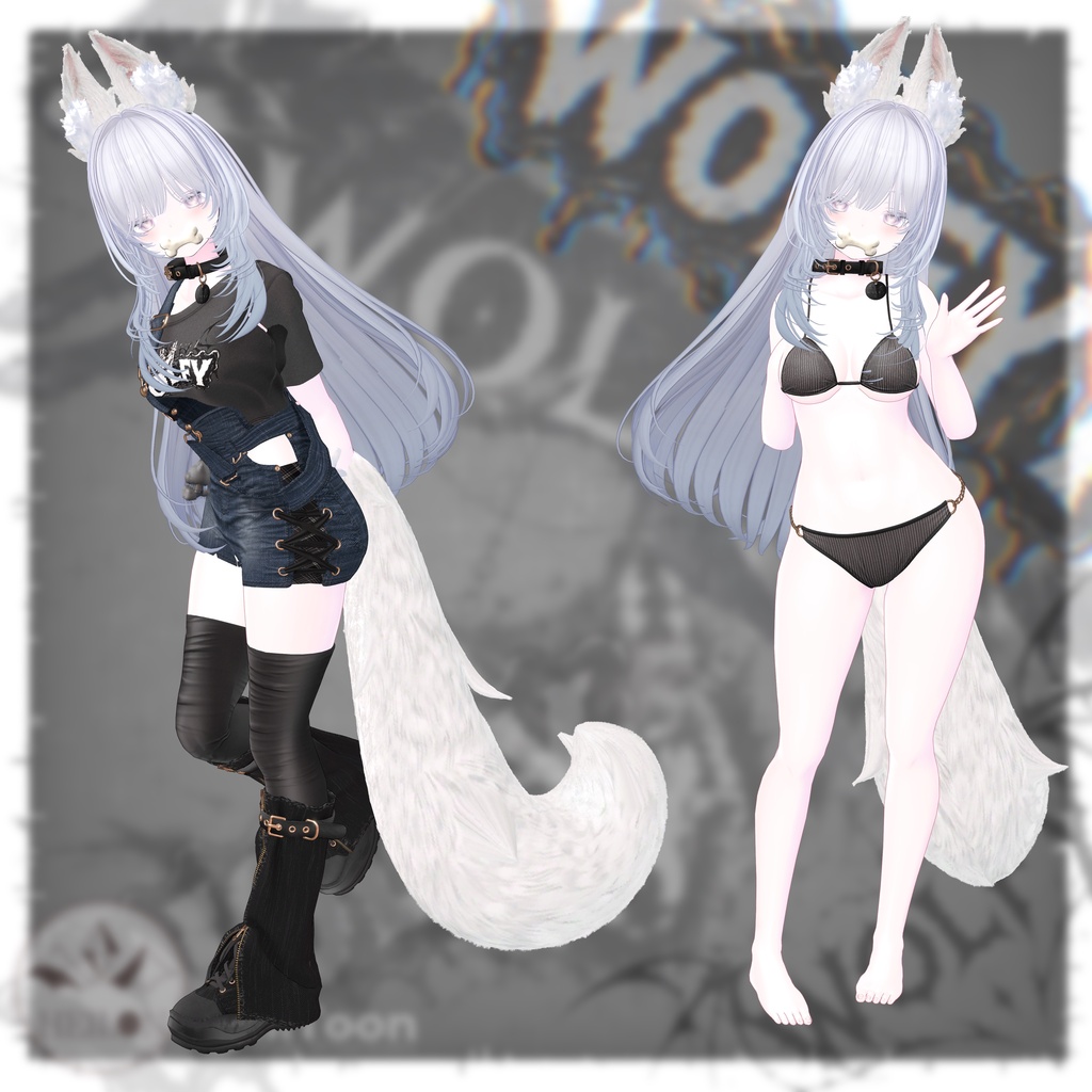 【9アバター対応】Wolfy – ウルフィ –