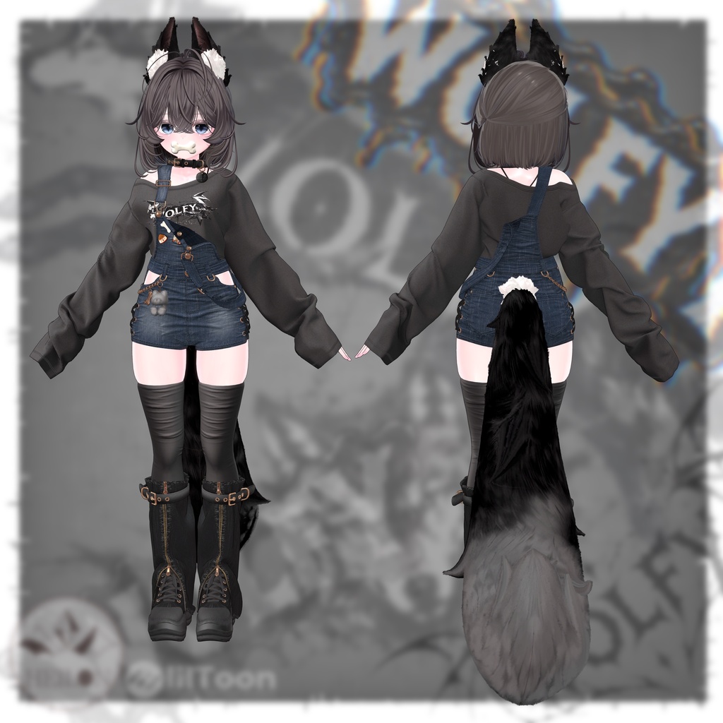 【9アバター対応】Wolfy – ウルフィ –
