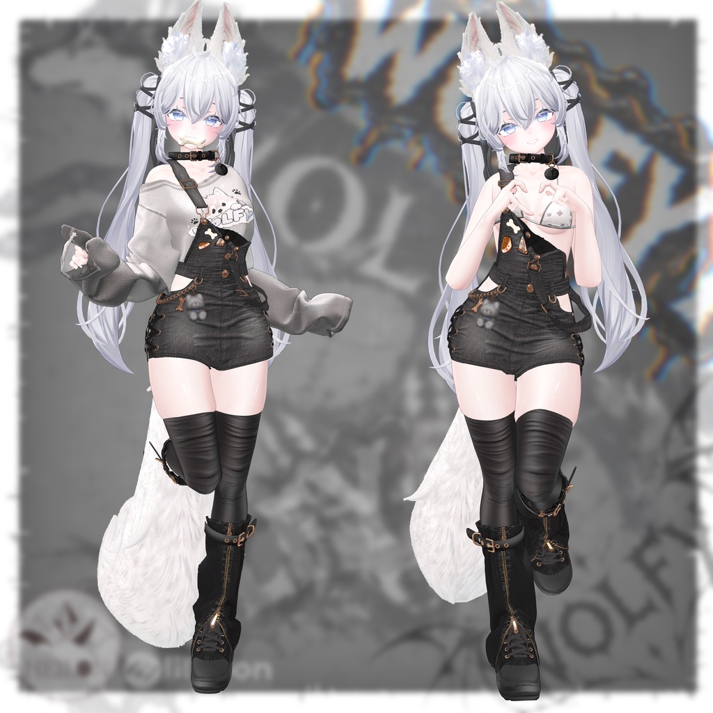 【10アバター対応】Wolfy – ウルフィ –