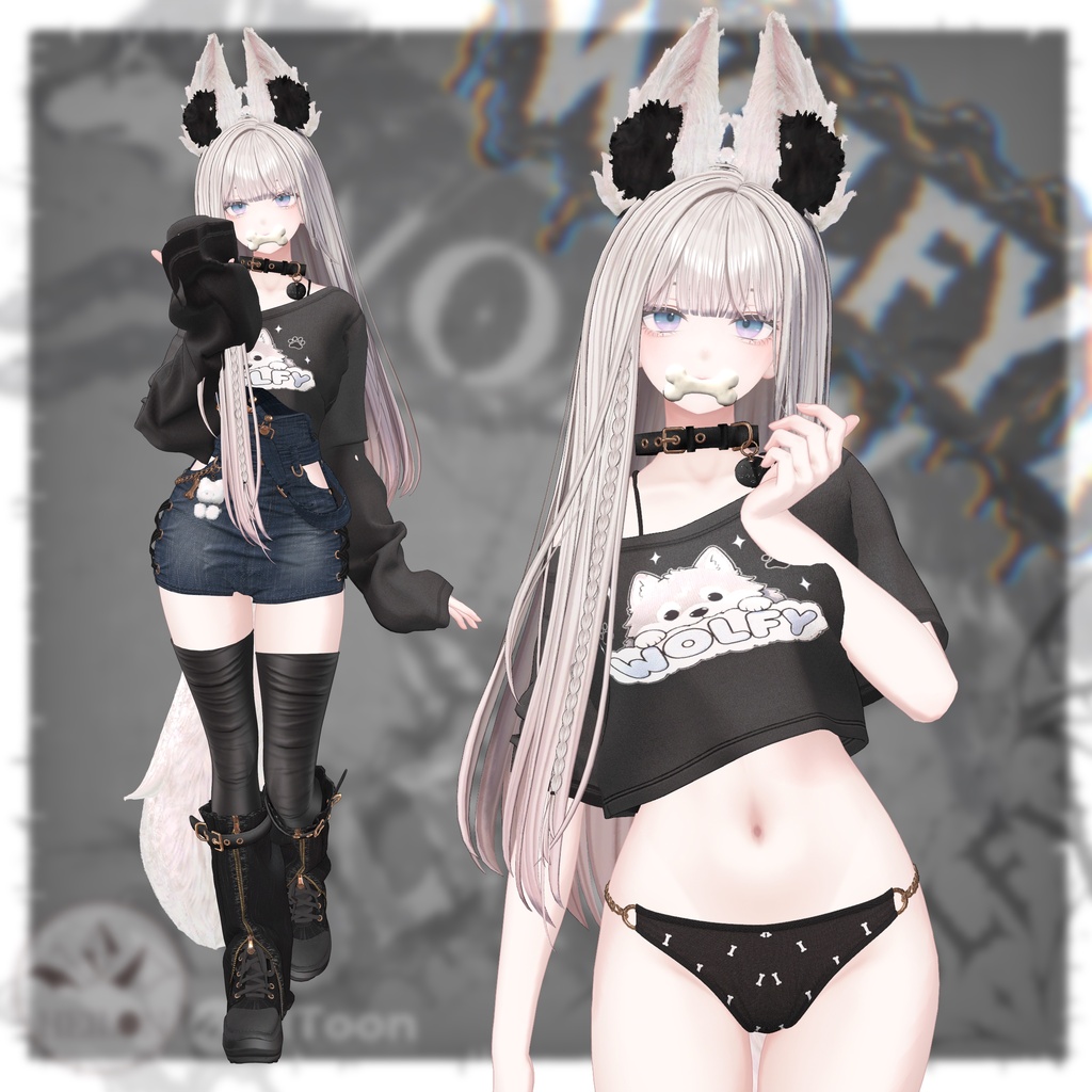 【9アバター対応】Wolfy – ウルフィ –