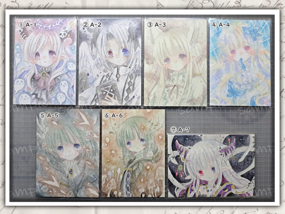 ◆原画◆ATCサイズ(A)