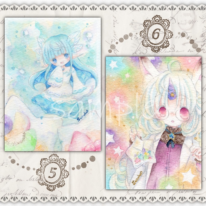 ◆原画◆ATCサイズ(B)