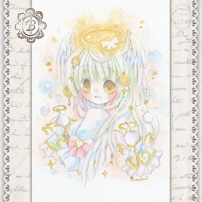 ◆原画◆ハガキサイズ★クリスマス