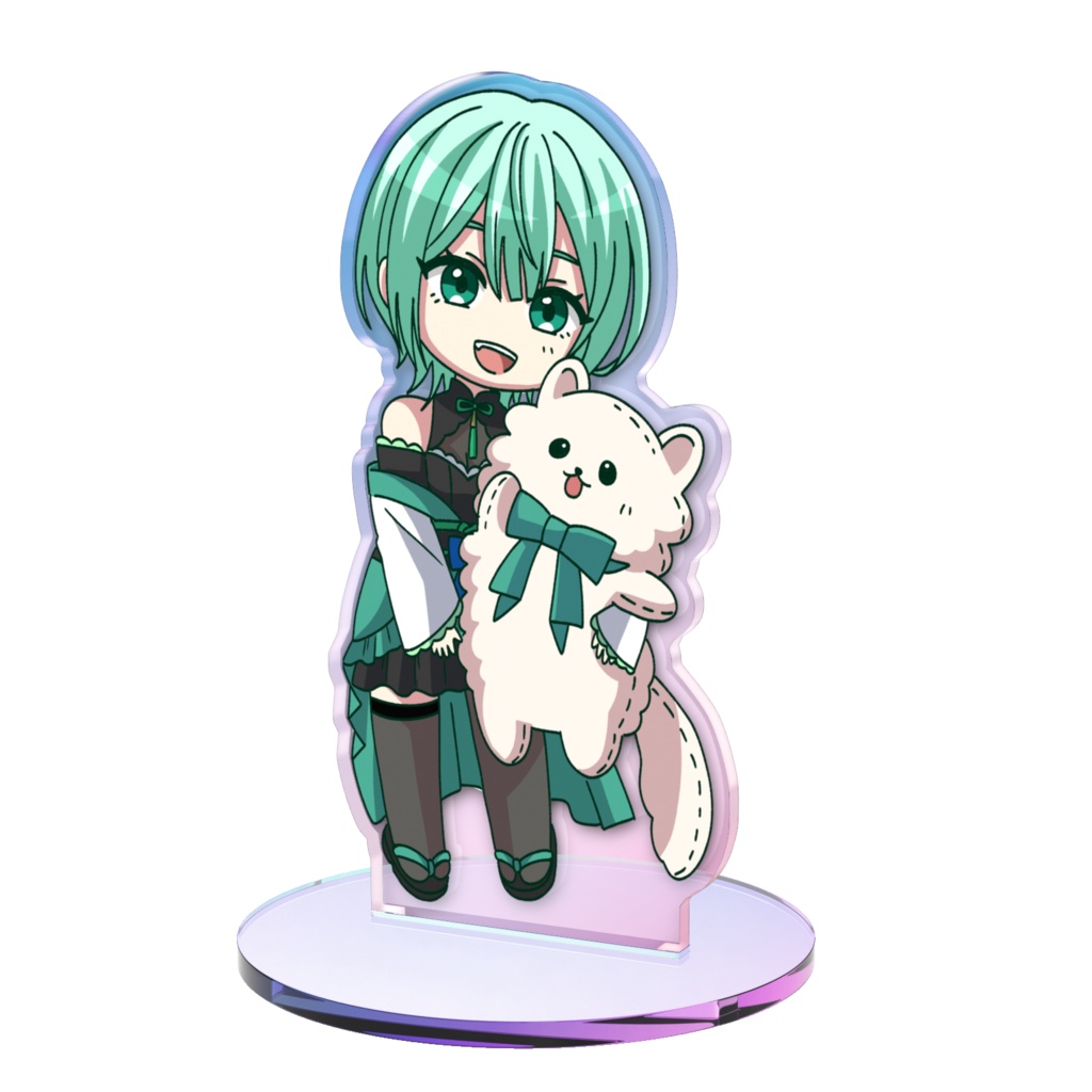 ポメりょうSDアクスタ