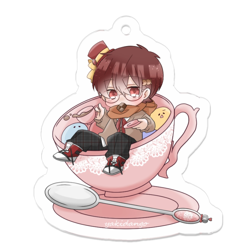 ダンゴさんとティータイム アクキー