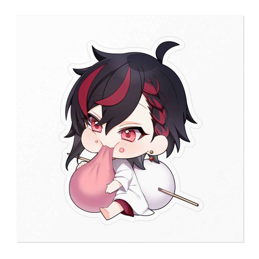 ダンゴさん遂に共食い ステッカー