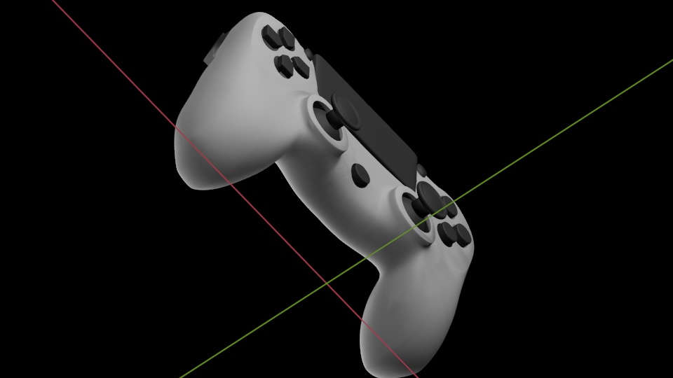 【3D小道具】ゲームコントローラー