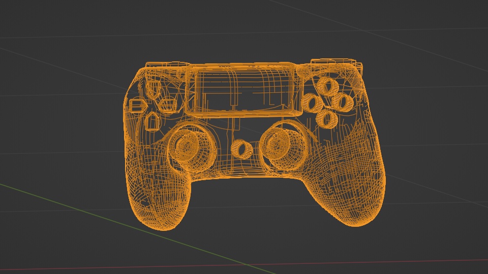 【3D小道具】ゲームコントローラー