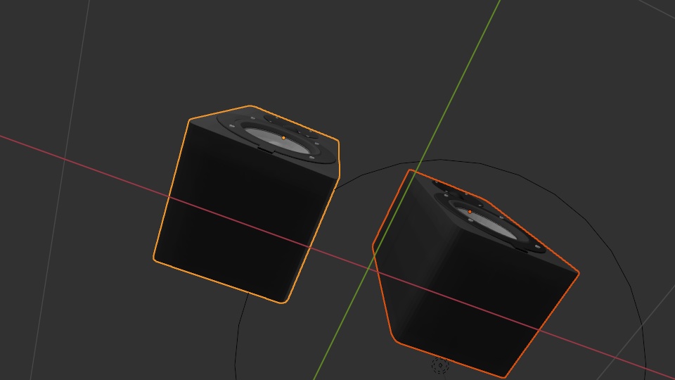 【3D小道具】オーディオスピーカー