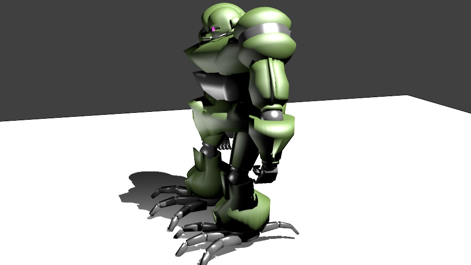 【3Dモデル】駆動戦記バンナム 量産型バグ