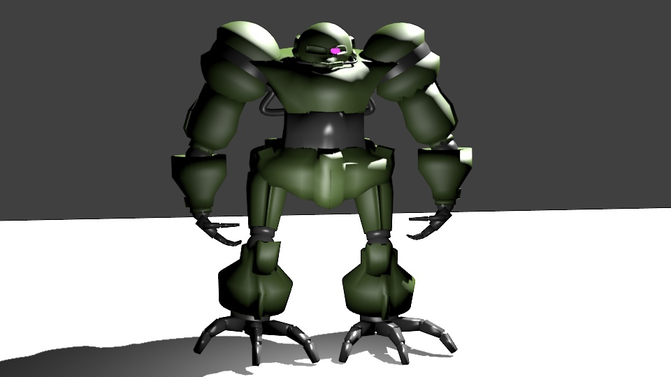 【3Dモデル】駆動戦記バンナム 量産型バグ