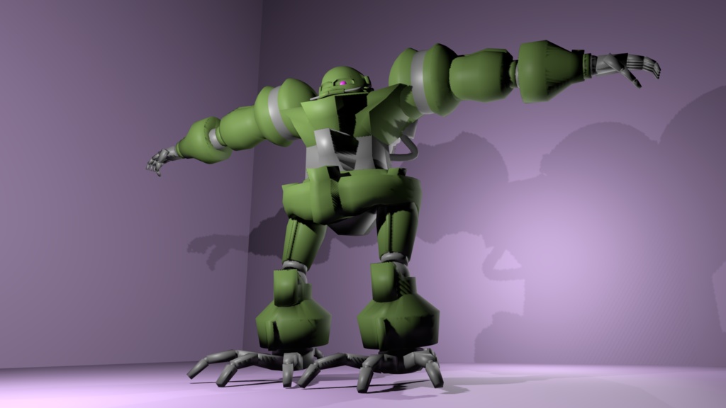 【3Dモデル】駆動戦記バンナム 量産型バグ