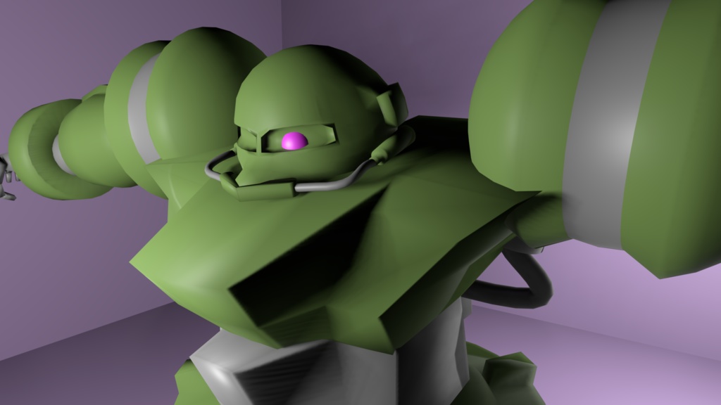 【3Dモデル】駆動戦記バンナム 量産型バグ