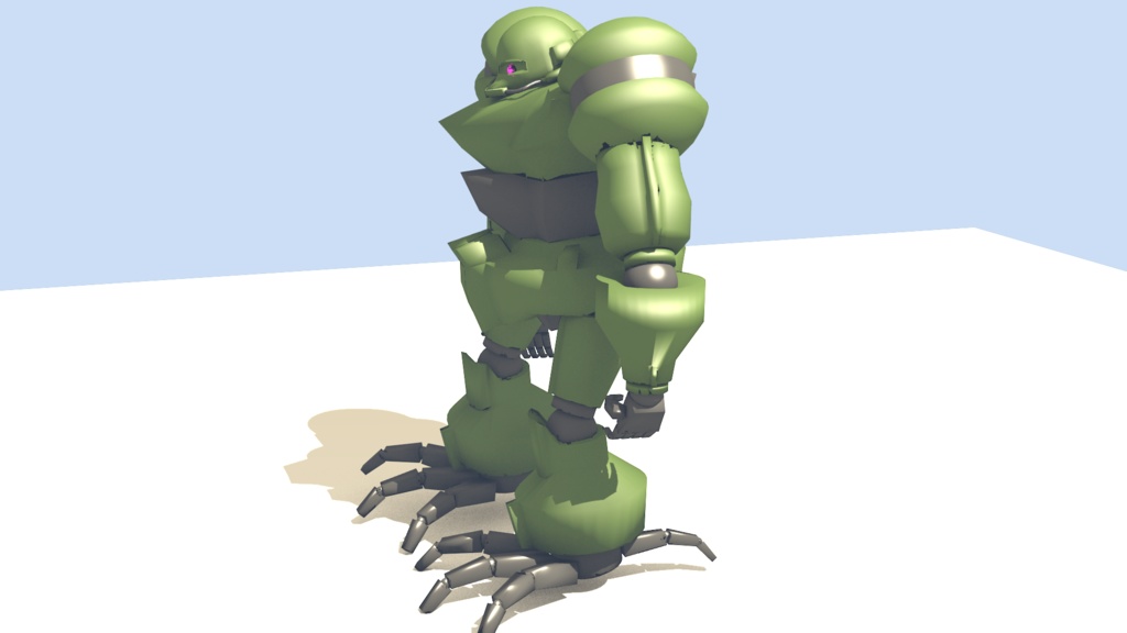 【3Dモデル】駆動戦記バンナム 量産型バグ