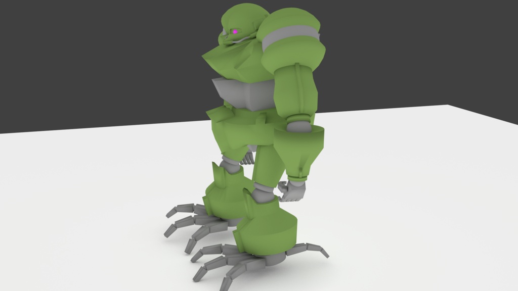 【3Dモデル】駆動戦記バンナム 量産型バグ