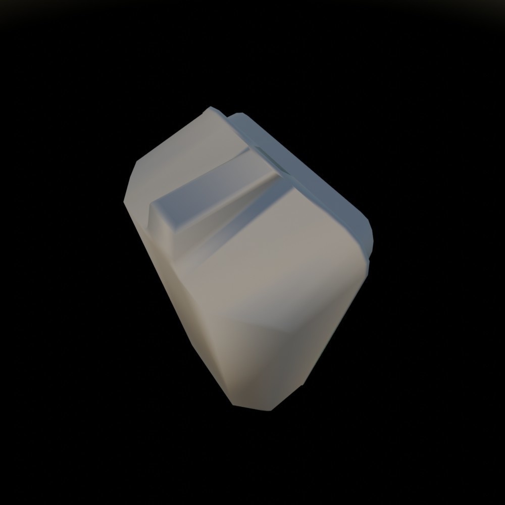 【3D小道具】歩行者用信号機(ローポリ)