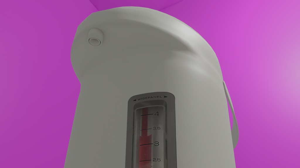 【3D小道具】湯沸かしポット