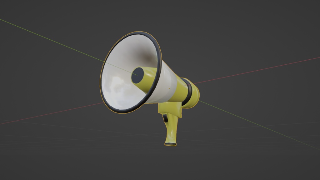 【3D小道具】拡声器