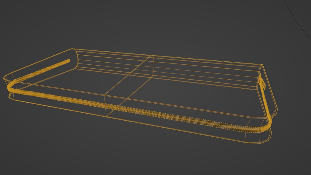 【3D小道具】ワニ革財布