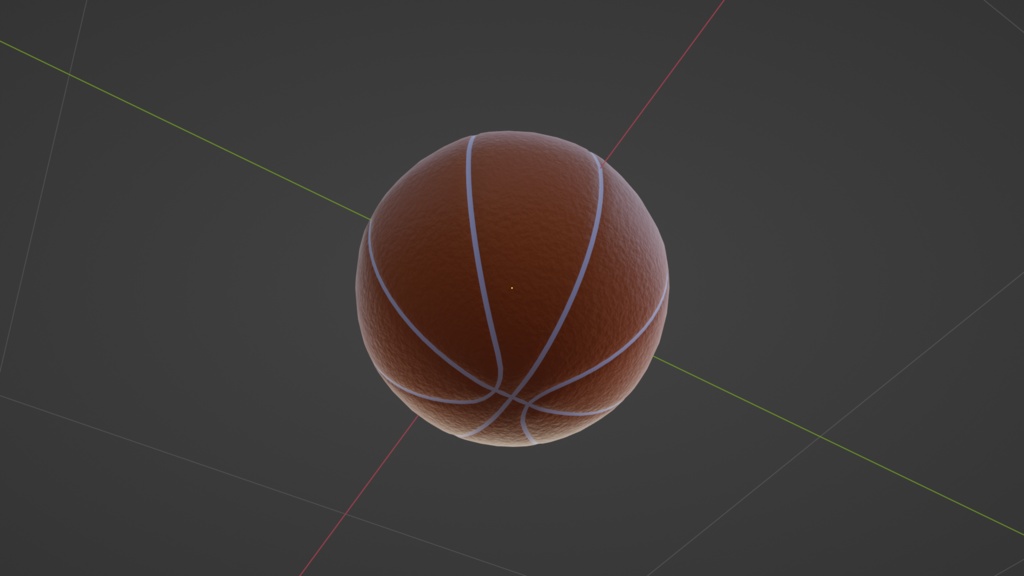 【3D小道具】バスケットボール6号