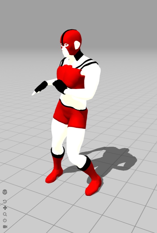 【3Dキャラクター】プロレス戦隊マッチョリ・マス(イカロス篇バージョン)