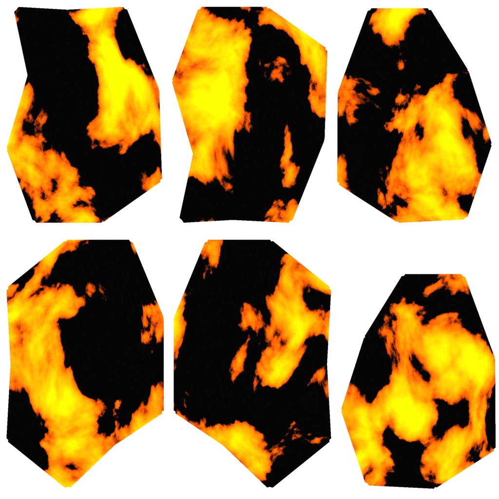 【3D小道具】マグマボール(ローポリ・ハイポリセット)