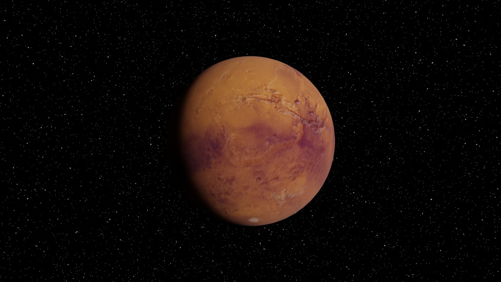 【3D小道具】火星と宇宙