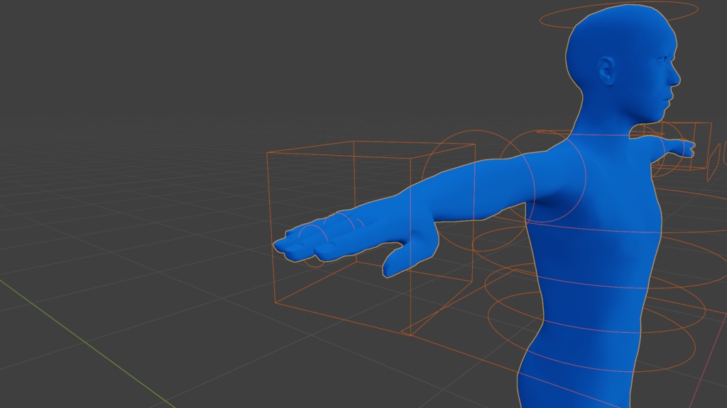 【3Dモデル】ブルーマン2