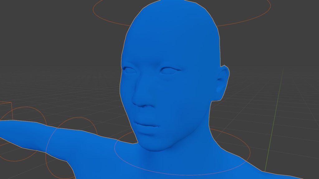 【3Dモデル】ブルーマン2