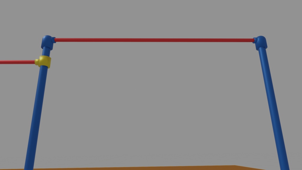【3D小道具】小学校の鉄棒