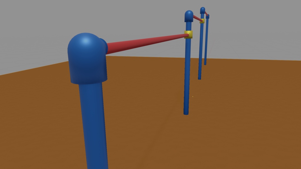 【3D小道具】小学校の鉄棒