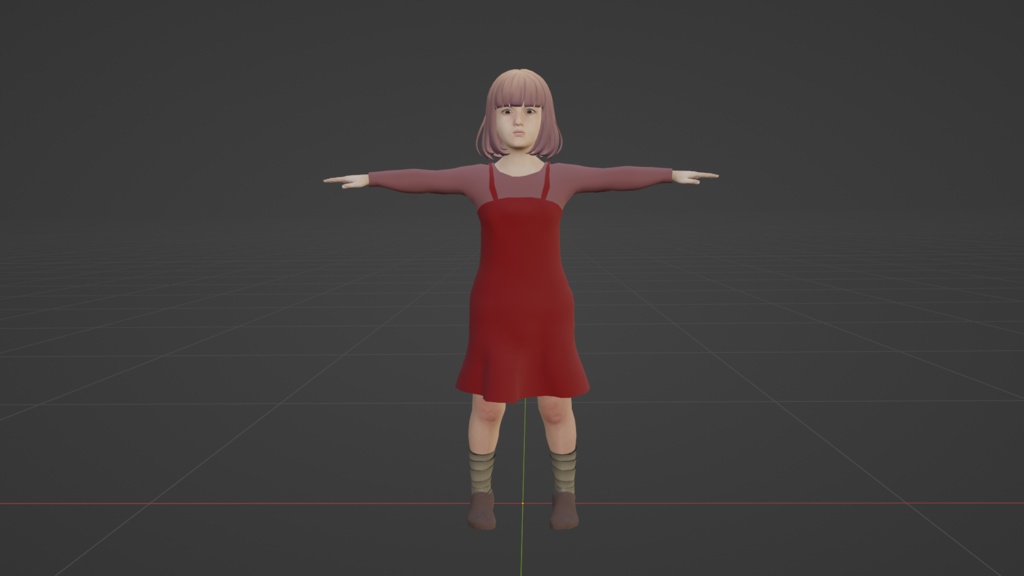 【3Dキャラクター】ちとせちゃん