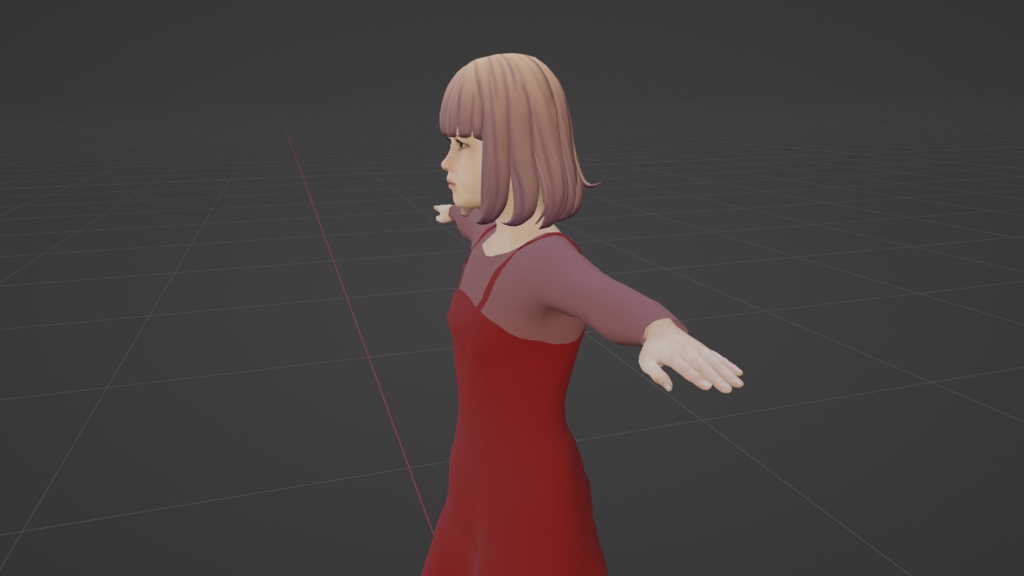 【3Dキャラクター】ちとせちゃん