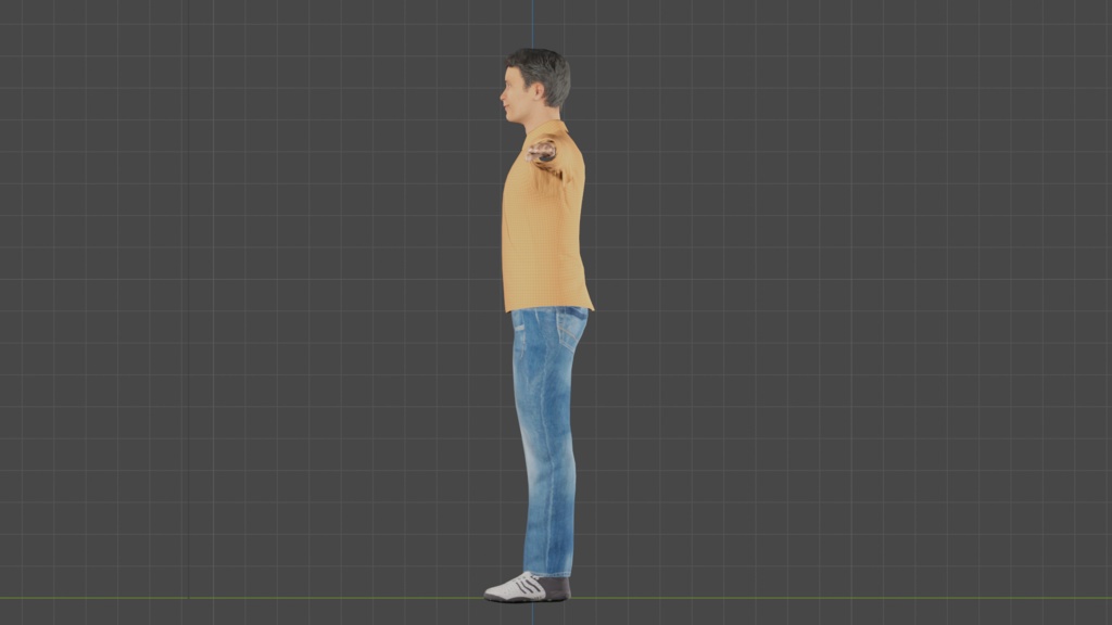 【3Dモデル】土曜日のパパ