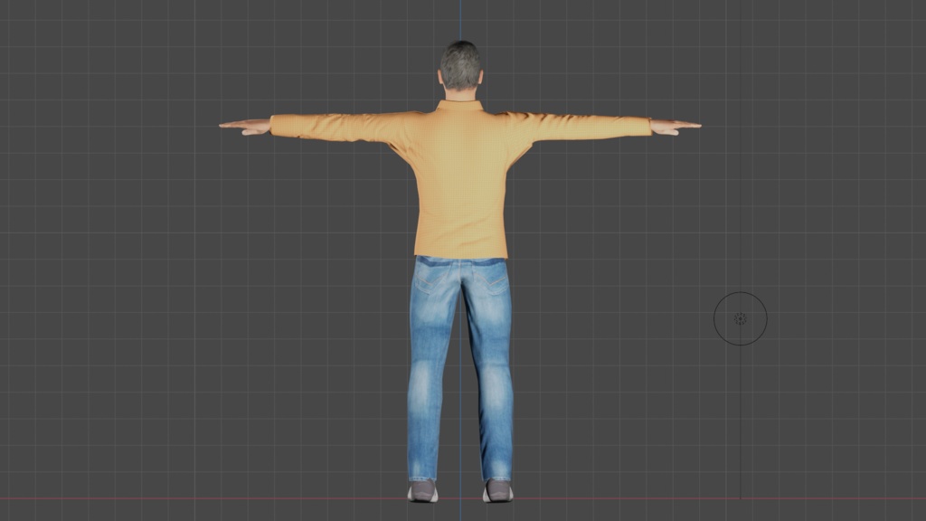 【3Dモデル】土曜日のパパ