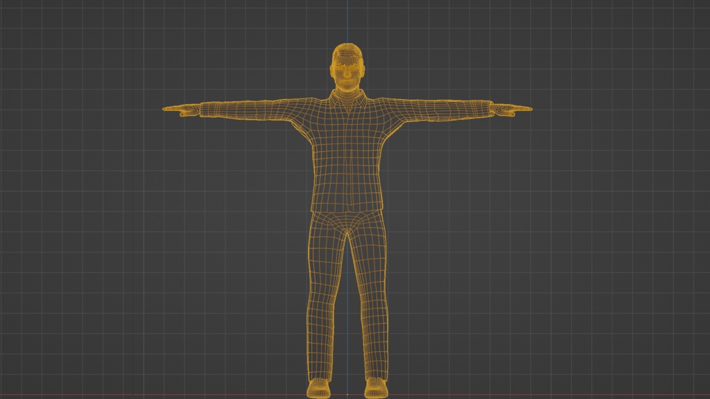 【3Dモデル】土曜日のパパ