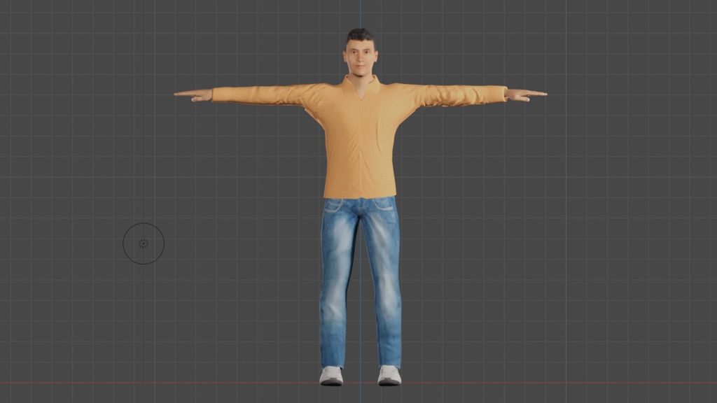 【3Dモデル】土曜日のパパ