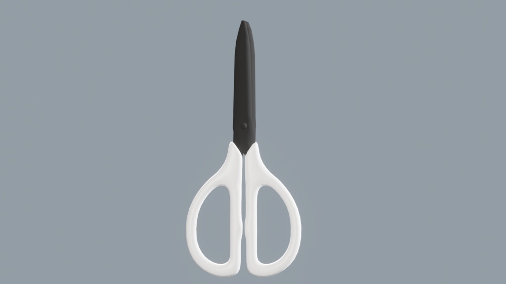 【3D小道具】はさみ 開閉シェイプキー付