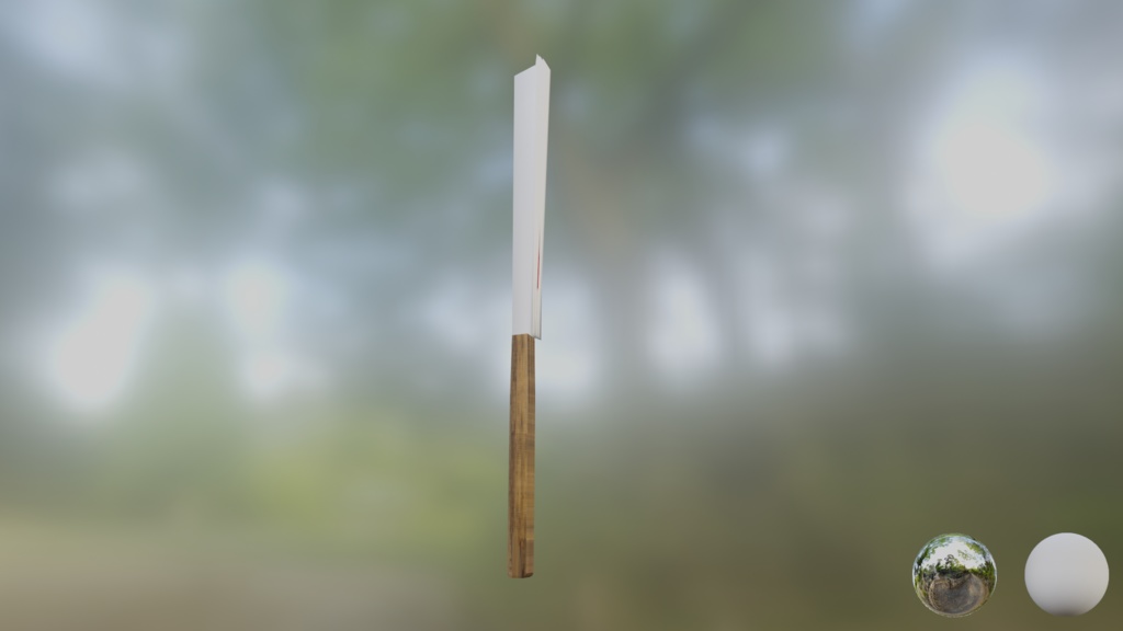 【3D小道具】ニッポン扇子(ローポリ シェイプキーで開閉)