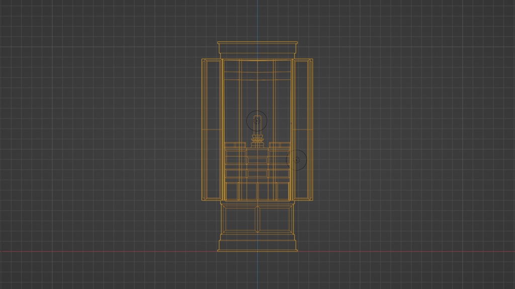 【3D小道具】仏壇