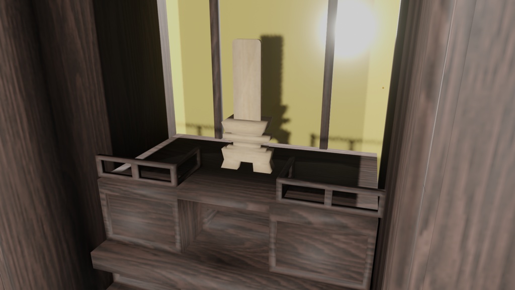 【3D小道具】仏壇