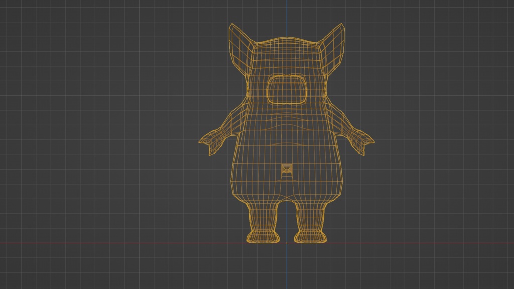 【3Dキャラクター】ぶたモン