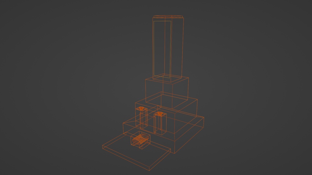 【3D小道具】佐藤家之墓(文字改変テクスチャ付)