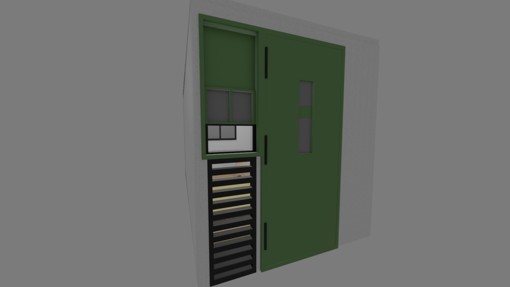 【3D小道具】日本の独房