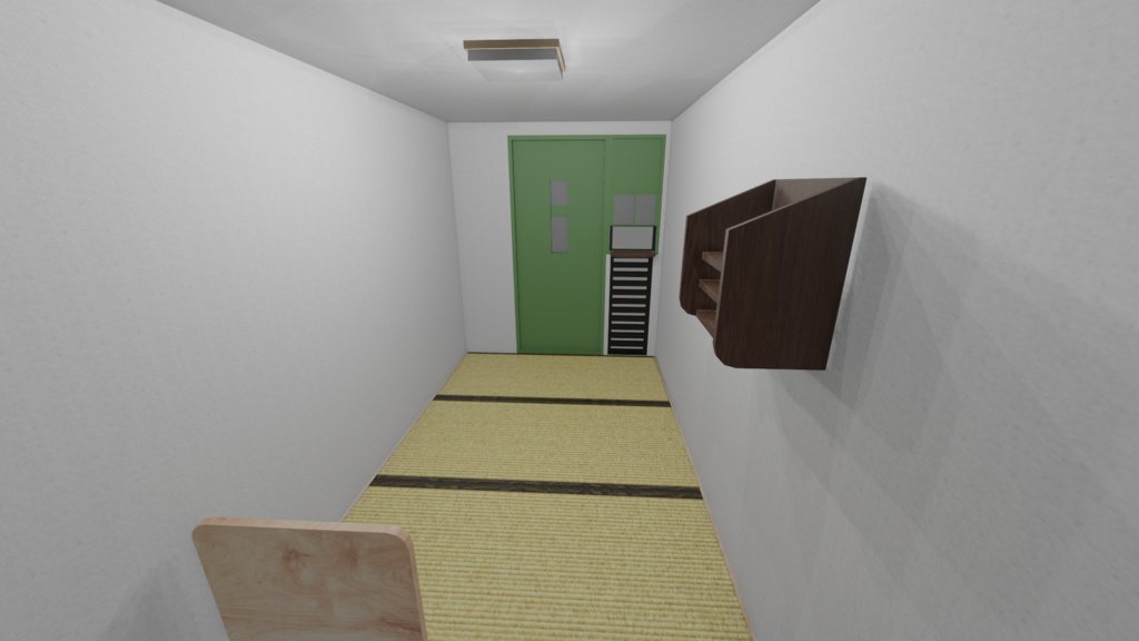 【3D小道具】日本の独房